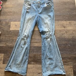 AMERICAN EAGLE boho flare jeans